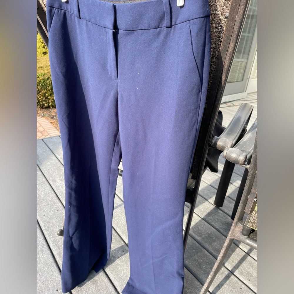 Navy Blue Loft Petite Slacks For Women Gem — free download